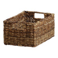 Abaca Rectangle Storage Basket - Natural, 15.0x10.0x8.0"