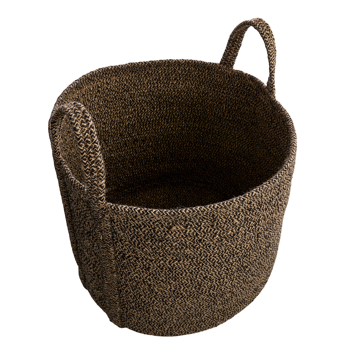 Jute Storage Basket - Multi, 17.0x17.0x15.5"