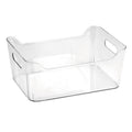 Plastic Rectangle Storage Basket - 13.2x9.5x5.7"