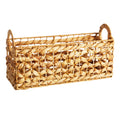Wicker Rectangle Storage Basket - Neutral, 16.0x6.0x6.5"