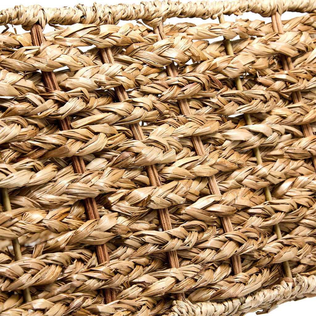 Seagrass Rectangle Storage Basket - Natural, 18.3x13.4x5.9"