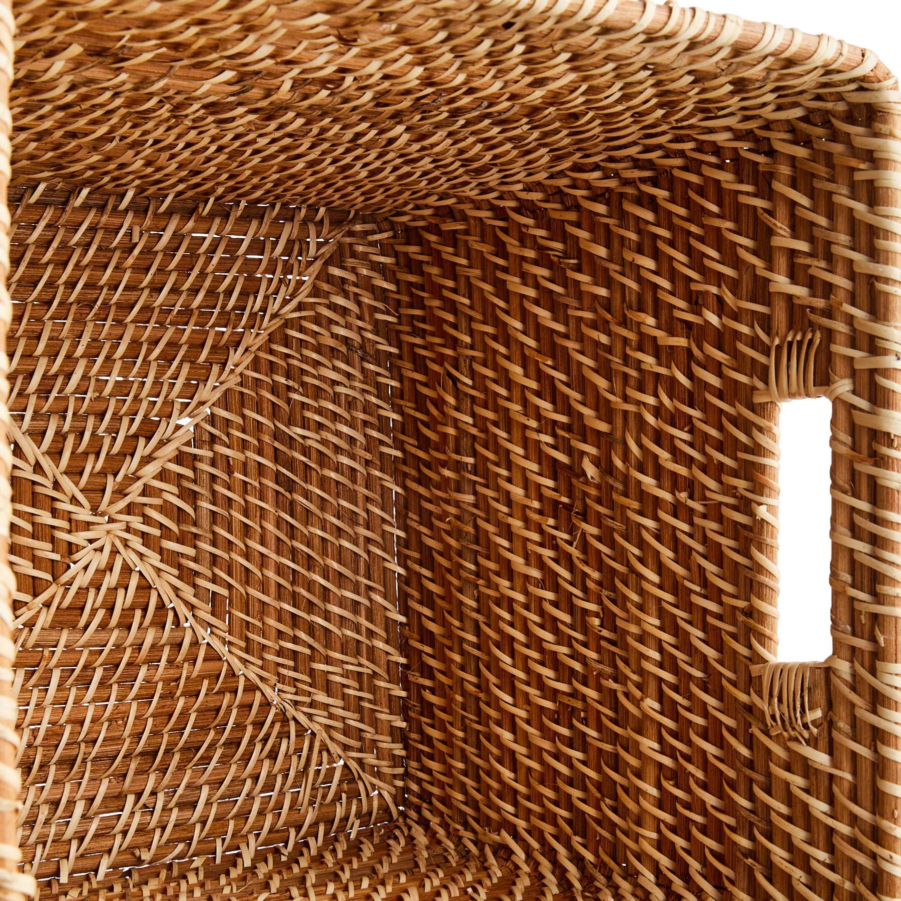 Rattan Storage Basket - Natural, 13.0x13.0x13.0"