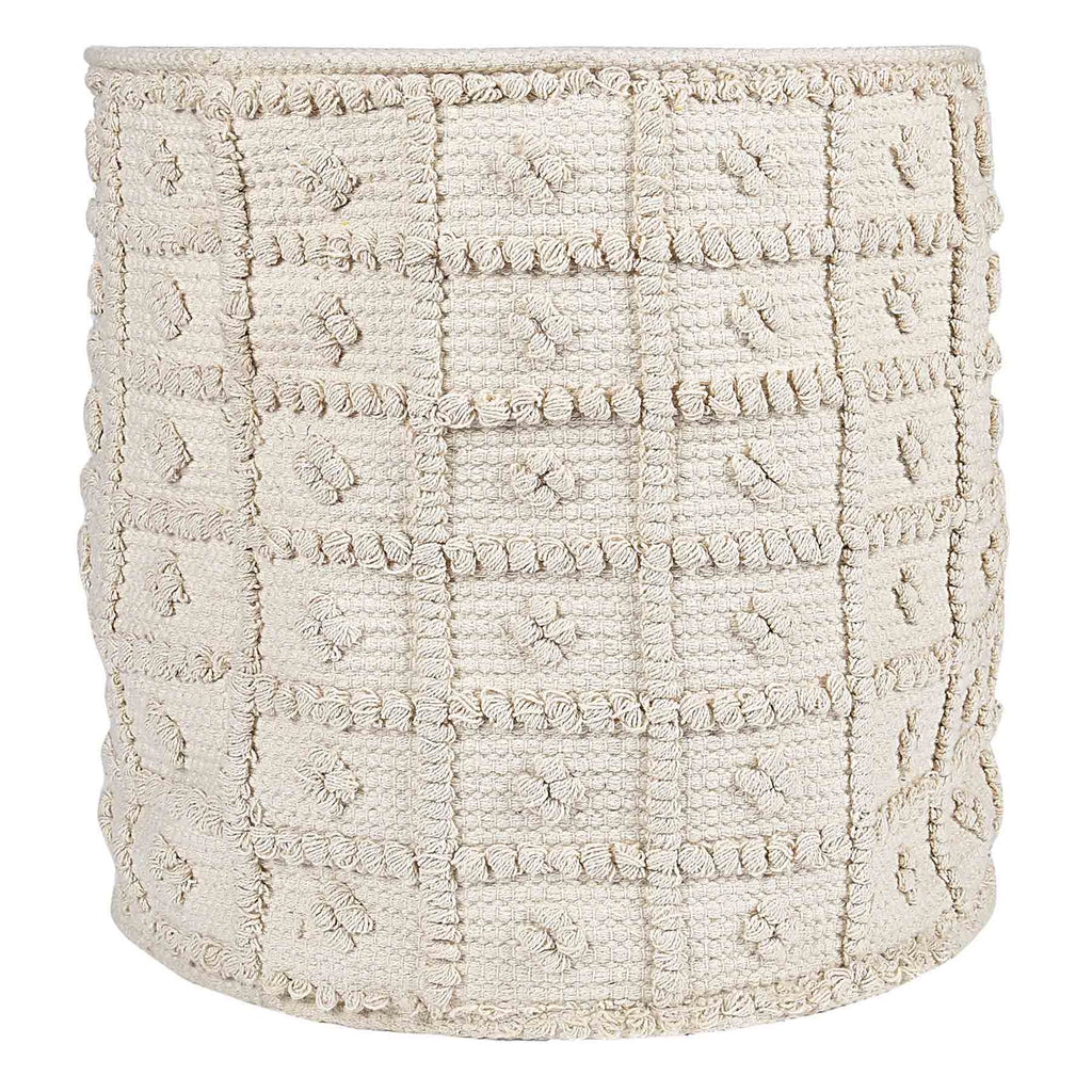 Fabric Round Storage Basket - Multi, 18.0x18.0x18.0"
