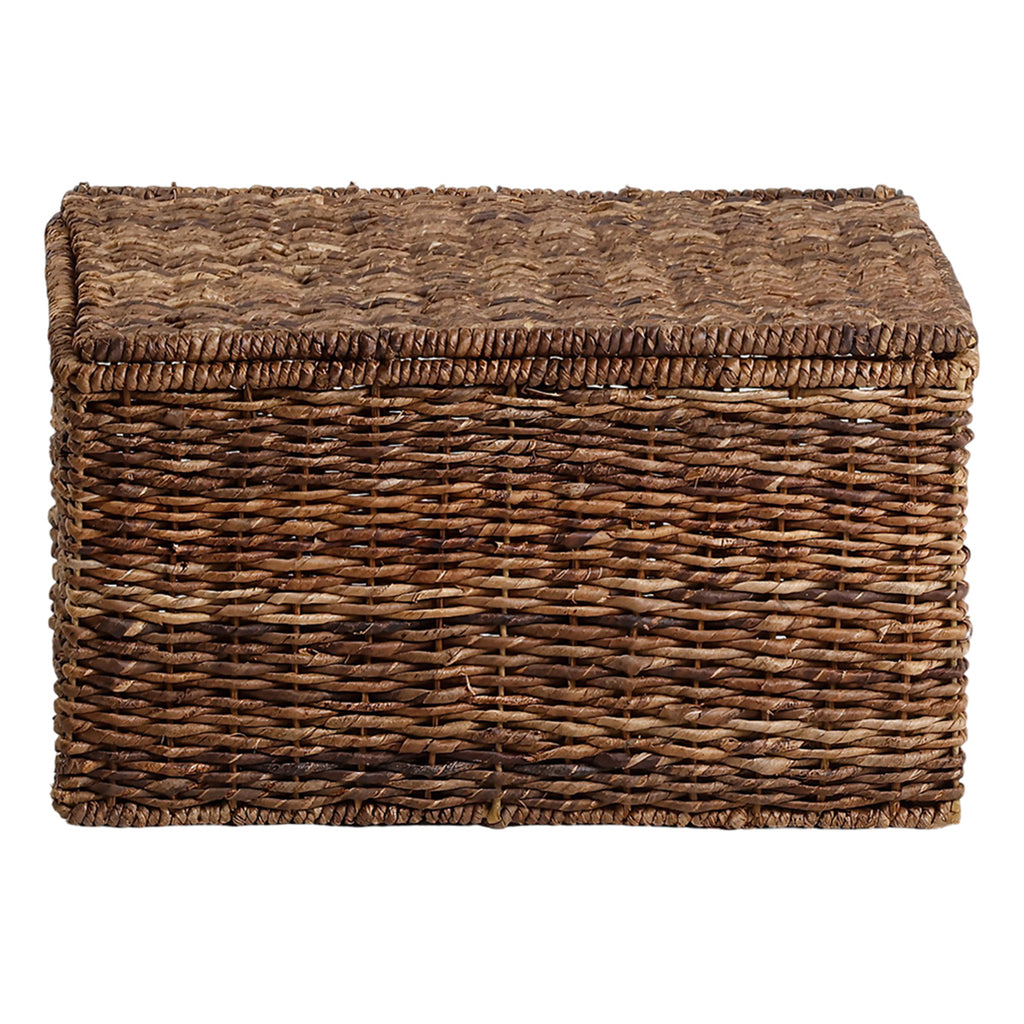 Abaca Rectangle Storage Basket - Natural, 17.0x12.5x9.5"