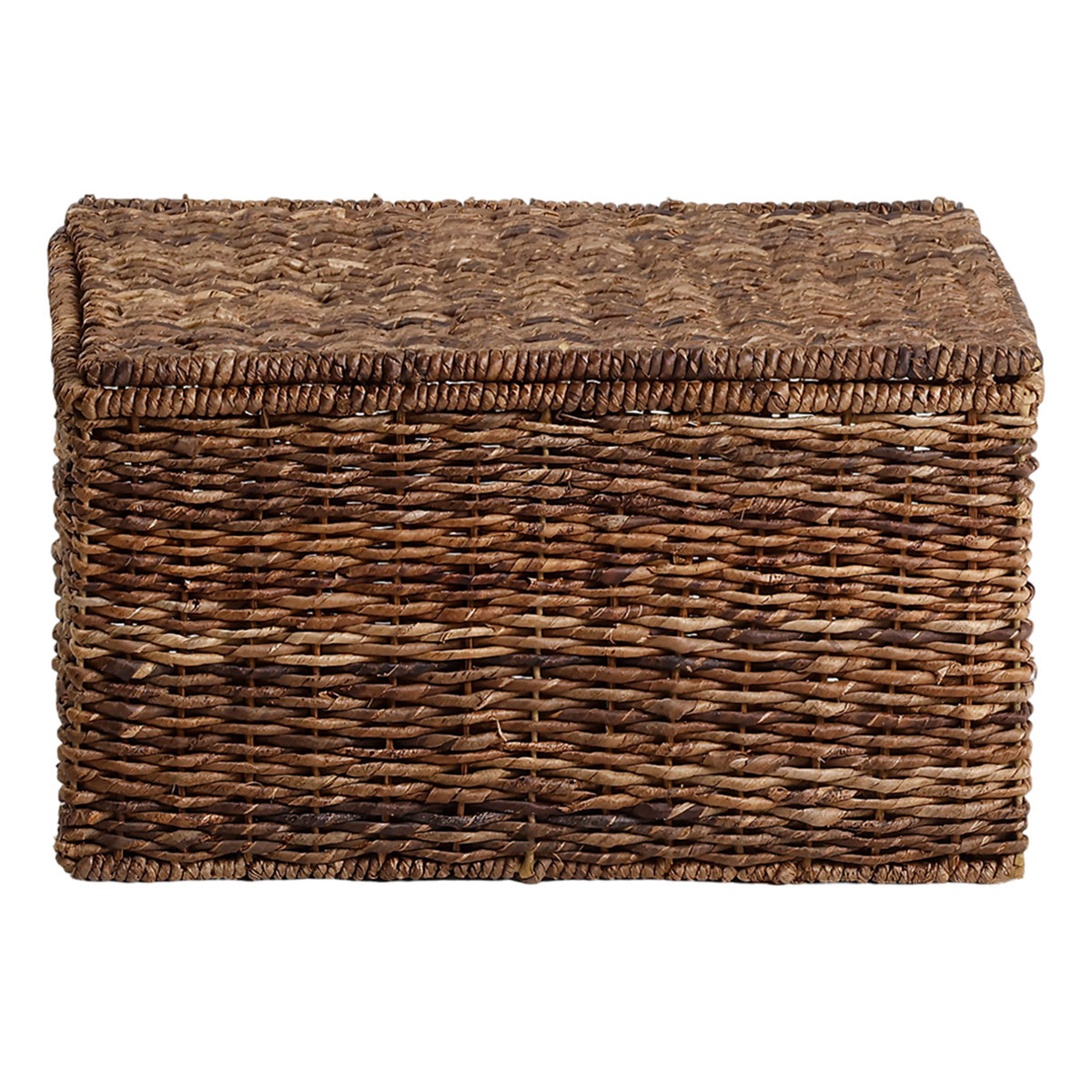 Abaca Rectangle Storage Basket - Natural, 17.0x12.5x9.5"