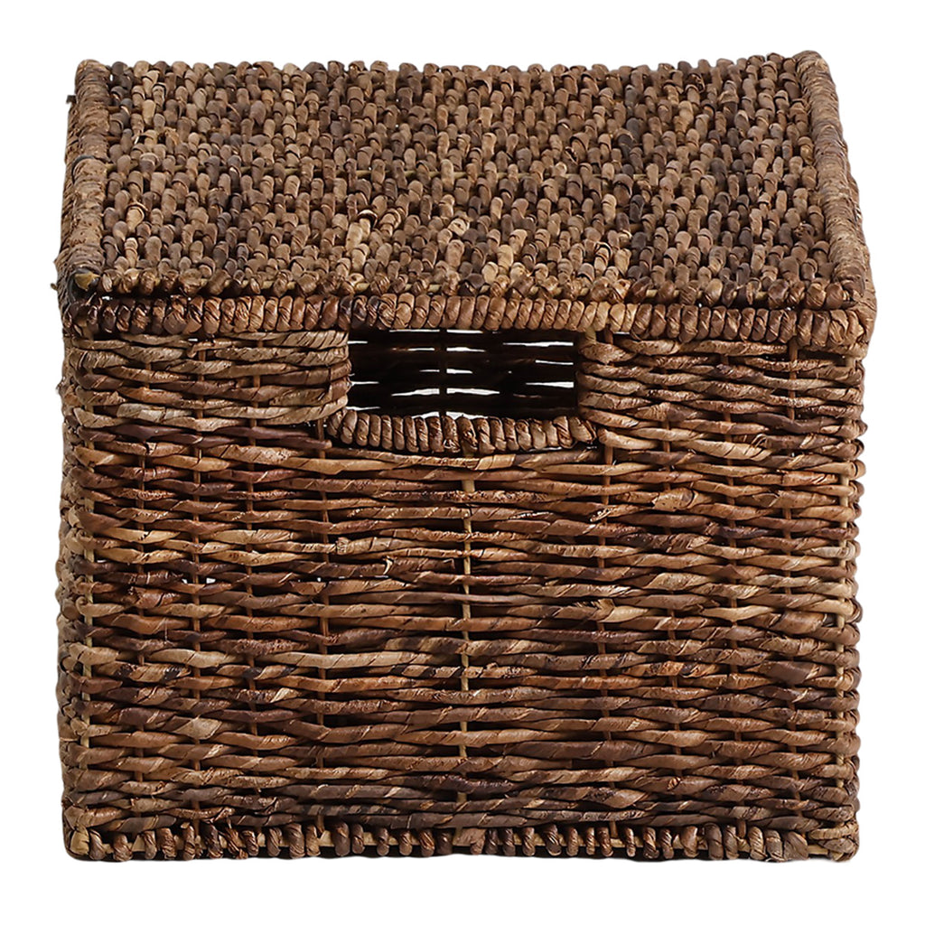 Abaca Rectangle Storage Basket - Natural, 17.0x12.5x9.5"