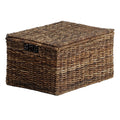 Abaca Rectangle Storage Basket - Natural, 17.0x12.5x9.5"