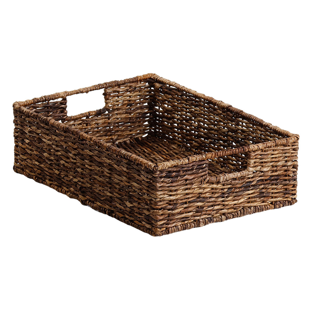 Abaca Rectangle Storage Basket - Natural, 18.5x13.0x5.0"