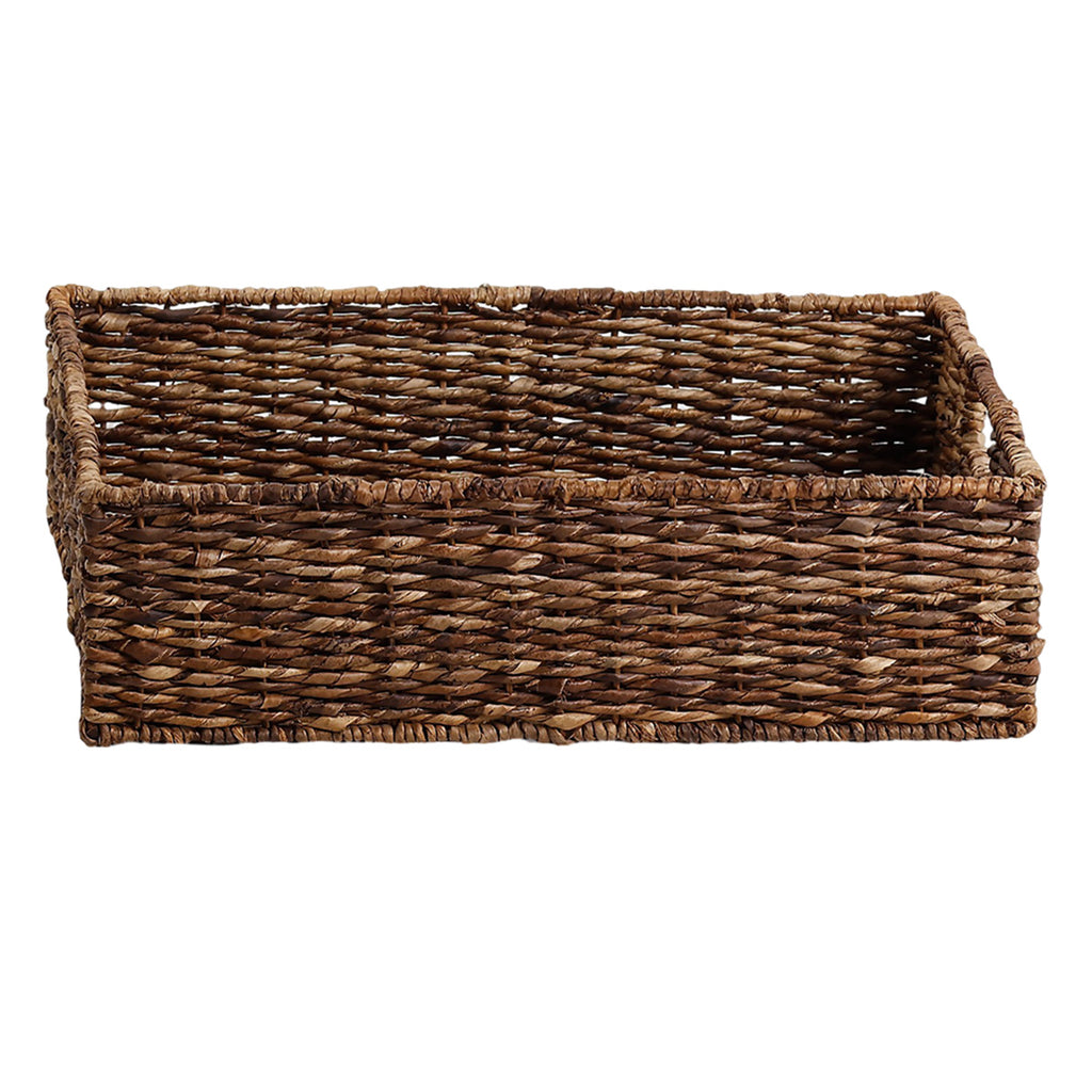 Abaca Rectangle Storage Basket - Natural, 18.5x13.0x5.0"