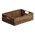 Abaca Rectangle Storage Basket - Natural, 18.5x13.0x5.0"