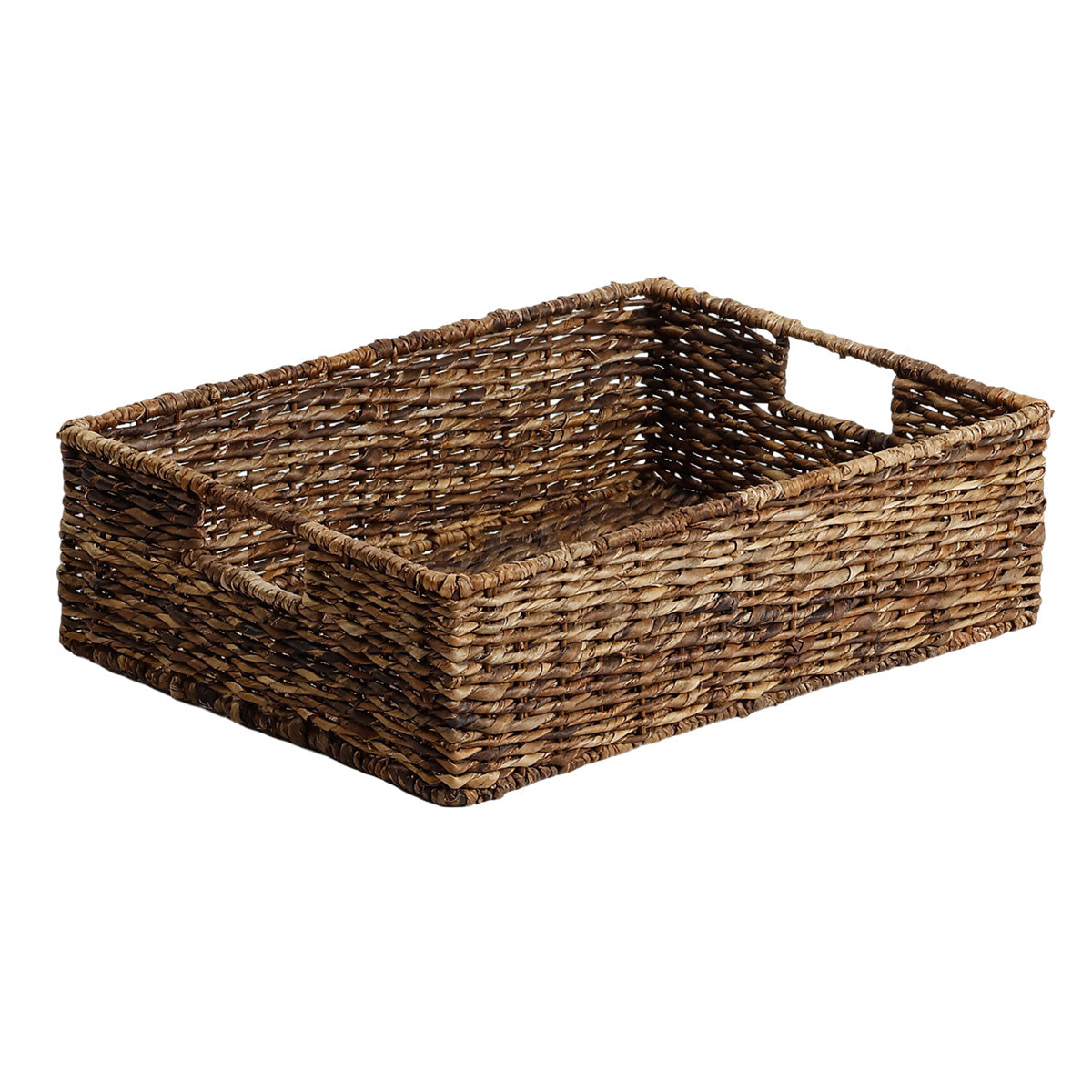 Abaca Rectangle Storage Basket - Natural, 18.5x13.0x5.0"